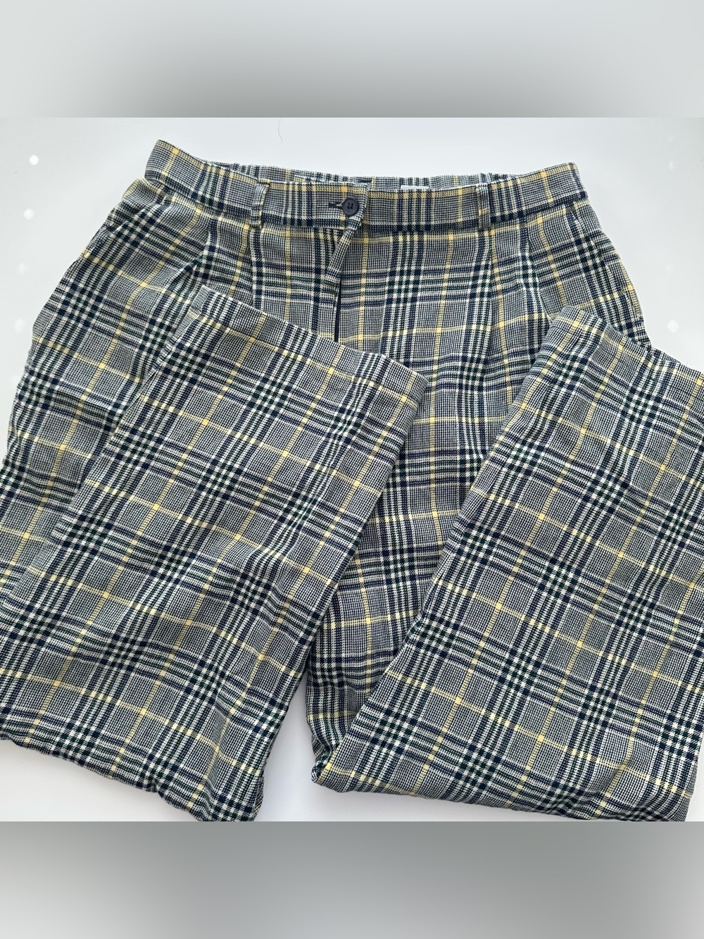 Pendleton wool plaid pants- vintage 16